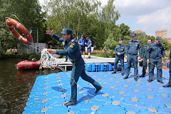 Занятия с сотрудниками МЧС