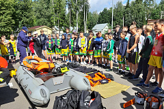 Спасатели МГПСС проводят месячник безопасности