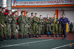 Спасатели ПСС "Троицкая" приняли участие в открытии VIII Открытого Регионального чемпионата Worldskills Russia. 