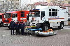 Спасатели МГПСС приняли участие в выставке пожарно-спасательной техники Департамента ГОЧСиПБ и Главного Управления МЧС России по городу Москве в рамках учебно-методического сбора по подведению итогов деятельности МГСЧС