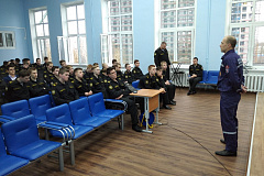Спасатели МГПСС провели открытые уроки