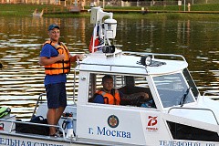 На Канале имени Москвы спасён молодой человек